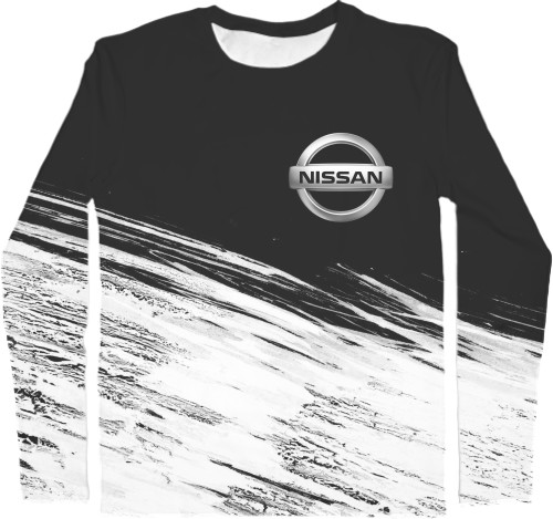 Men's Longsleeve Shirt 3D - NISSAN (1) - Mfest