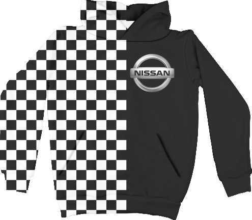 Kids' Hoodie 3D - NISSAN (2) - Mfest