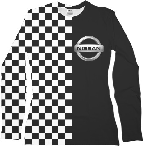 Women's Longsleeve Shirt 3D - NISSAN (2) - Mfest