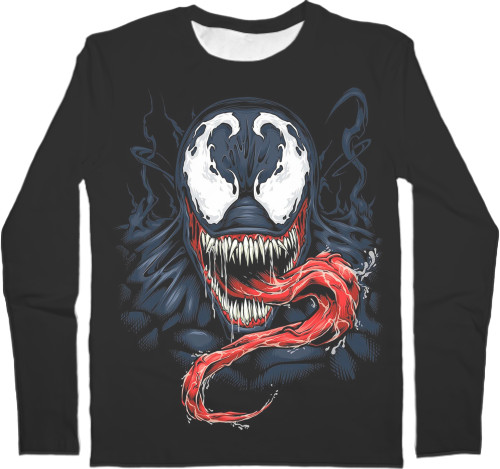 Men's Longsleeve Shirt 3D - VENOM [4] - Mfest