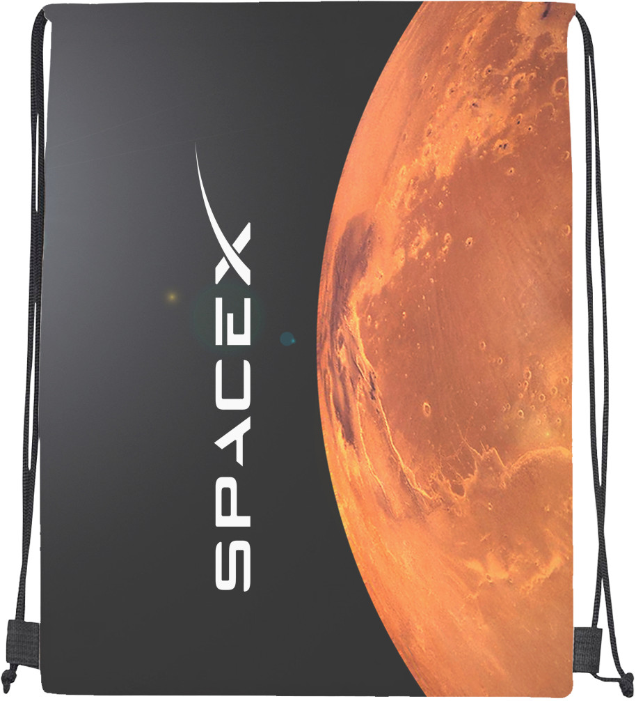 Drawstring Bag - SpaceX [4] - Mfest