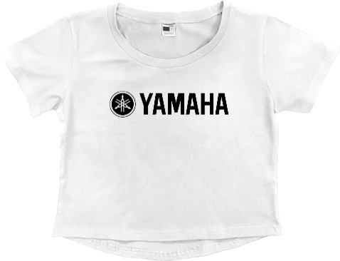 Women's Cropped Premium T-Shirt - Yamaha (2) - Mfest