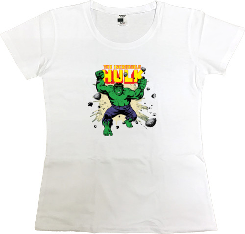 Women's Premium T-Shirt - Hulk [2] - Mfest