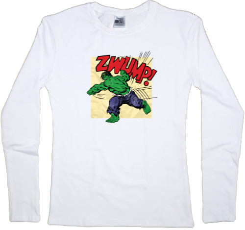 Women's Longsleeve Shirt - Hulk [3] - Mfest