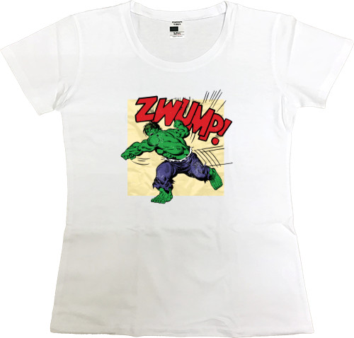 Women's Premium T-Shirt - Hulk [3] - Mfest