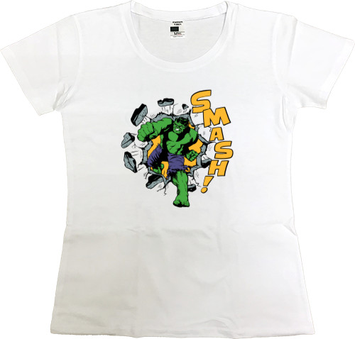 Women's Premium T-Shirt - Hulk [1] - Mfest