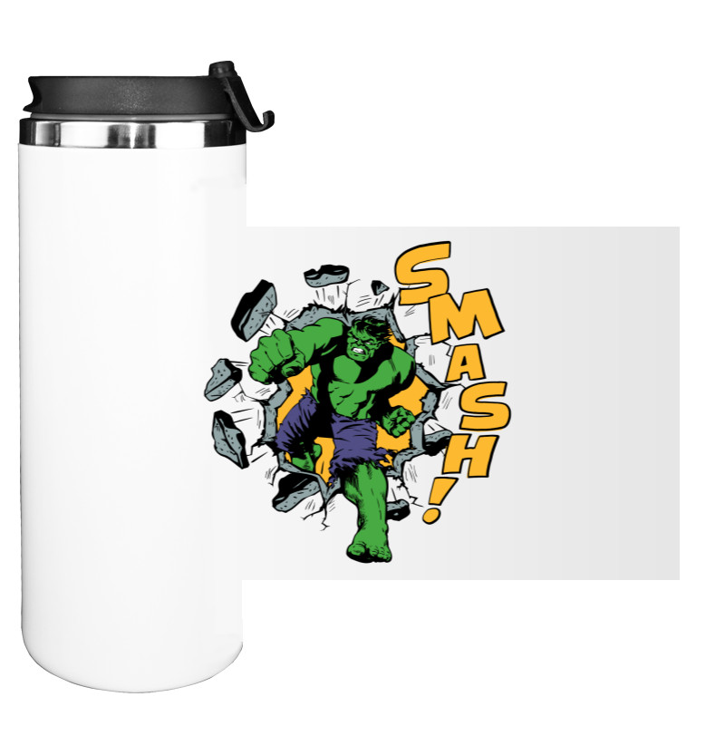 Water Bottle on Tumbler - Hulk [1] - Mfest