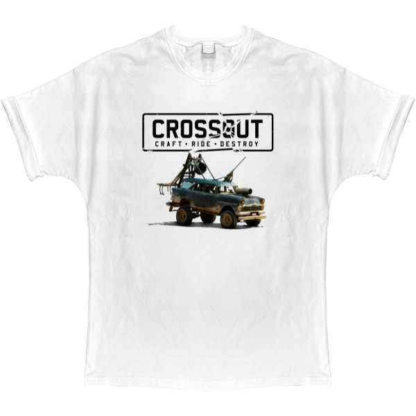 Футболка Оверсайз - CROSSOUT [4] - Mfest