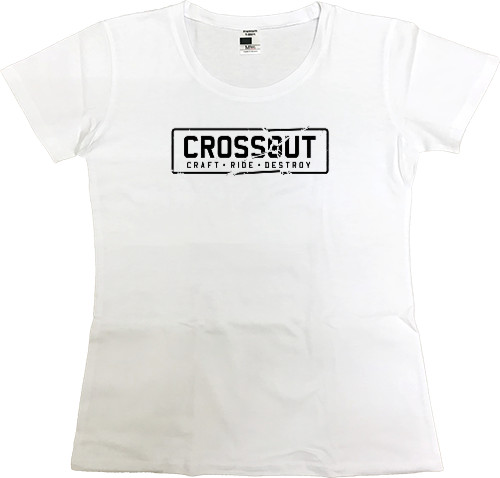 Women's Premium T-Shirt - CROSSOUT [8] - Mfest