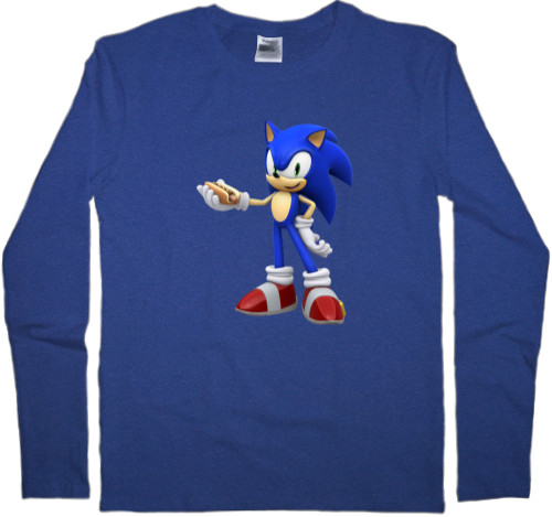 Men's Longsleeve Shirt - Sonic (12) - Mfest