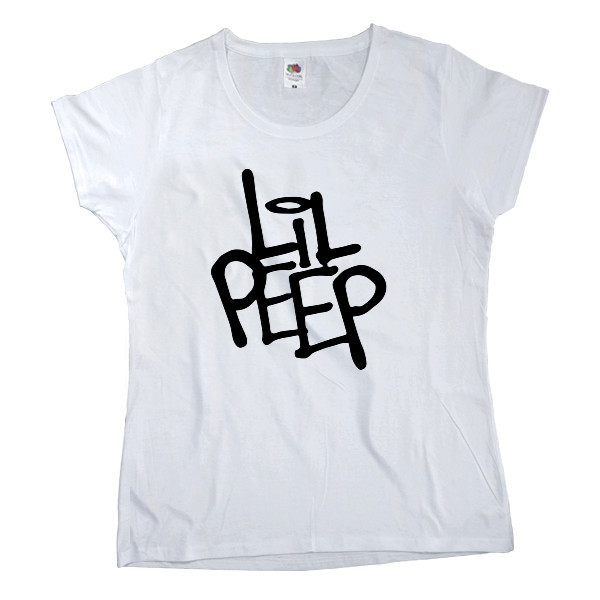 Lil Peep - Women's T-shirt Fruit of the loom - LIL PEEP (12) - Mfest