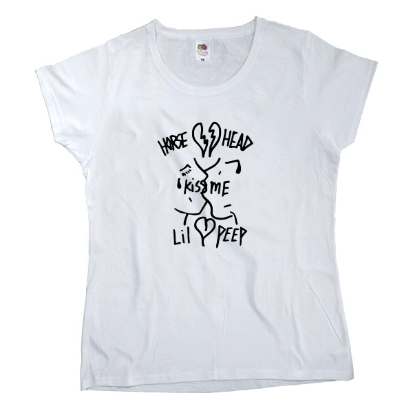 Women's T-shirt Fruit of the loom - LIL PEEP (9) - Mfest