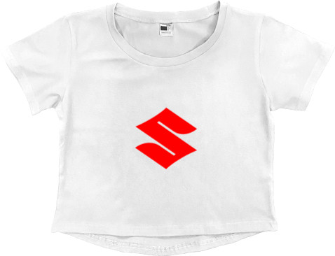 Women's Cropped Premium T-Shirt - SUZUKI [5] - Mfest