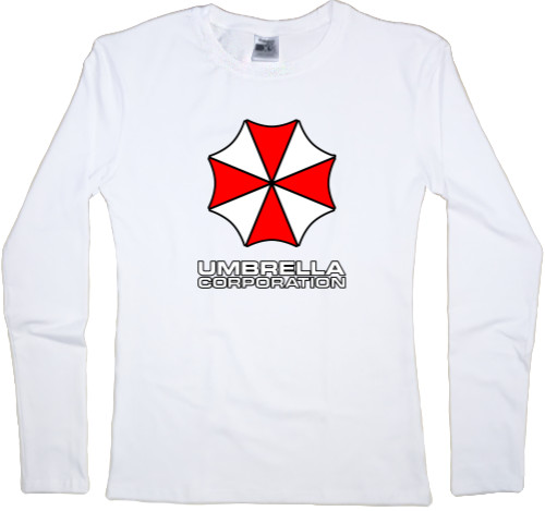 Women's Longsleeve Shirt - RESIDENT EVIL (UMBRELLA) [1] - Mfest