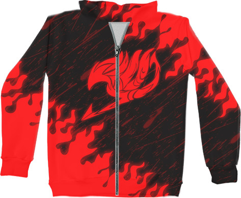 Unisex Zip-through Hoodie 3D - Fairy Tail (8) - Mfest