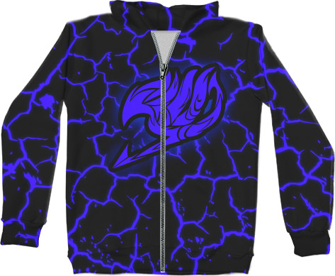 Unisex Zip-through Hoodie 3D - Fairy Tail (7) - Mfest