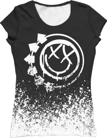 Women's T-Shirt 3D - Blink-182 [9] - Mfest