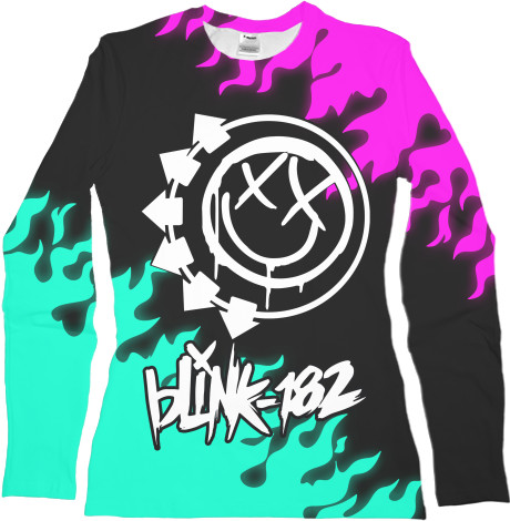 Women's Longsleeve Shirt 3D - Blink-182 [11] - Mfest