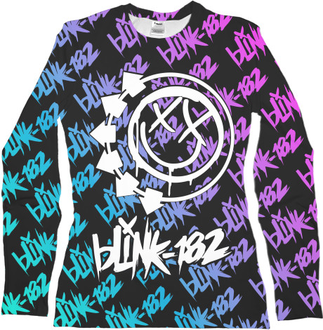 Blink-182 - Women's Longsleeve Shirt 3D - Blink-182 [12] - Mfest