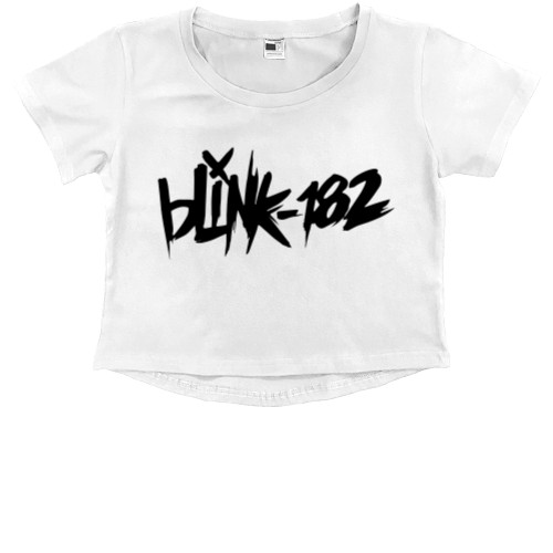 Kids' Premium Cropped T-Shirt - Blink-182 [4] - Mfest