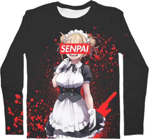 Kids' Longsleeve Shirt 3D - SENPAI [3] - Mfest