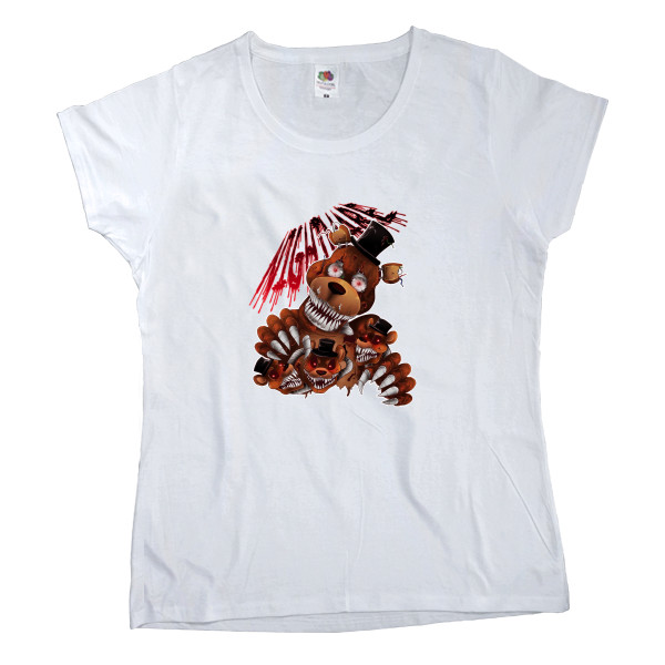 Women's T-shirt Fruit of the loom - FNAF [8] - Mfest