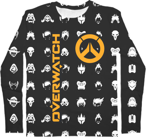 Men's Longsleeve Shirt 3D - OVERWATCH [21] - Mfest