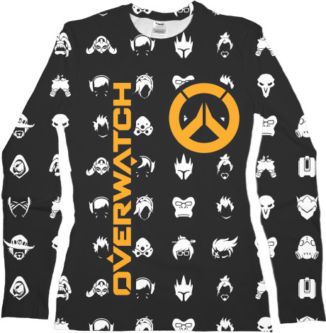 Women's Longsleeve Shirt 3D - OVERWATCH [21] - Mfest