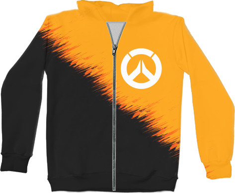 Unisex Zip-through Hoodie 3D - OVERWATCH [18] - Mfest