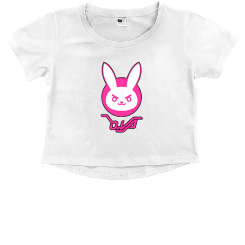 Kids' Premium Cropped T-Shirt - OVERWATCH [3] - Mfest