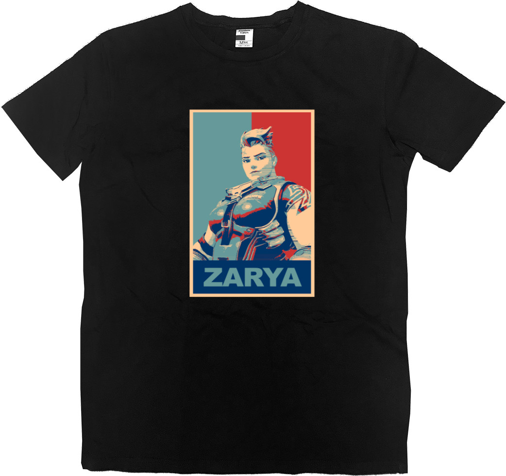 Men’s Premium T-Shirt - OVERWATCH (ZARYA) - Mfest