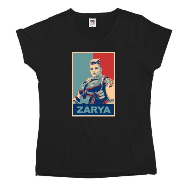 Women's T-shirt Fruit of the loom - OVERWATCH (ZARYA) - Mfest