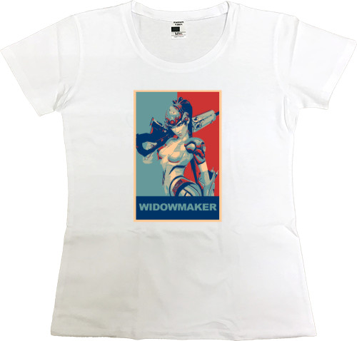 Women's Premium T-Shirt - OVERWATCH (WIDOWMAKER) - Mfest