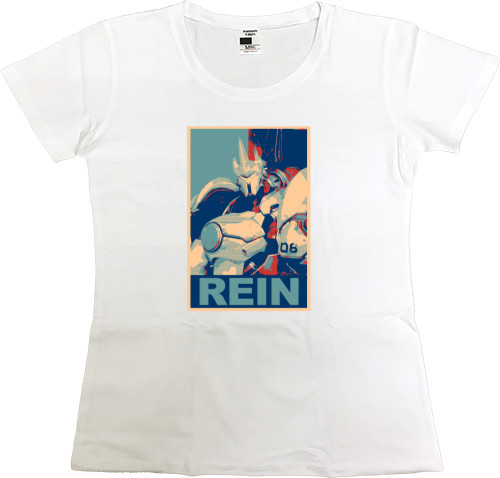 Women's Premium T-Shirt - OVERWATCH (REINHARDT) - Mfest