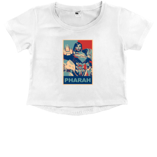 Kids' Premium Cropped T-Shirt - OVERWATCH (PHARAH) - Mfest