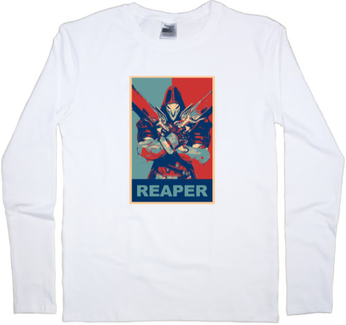 Kids' Longsleeve Shirt - OVERWATCH (REAPER) - Mfest