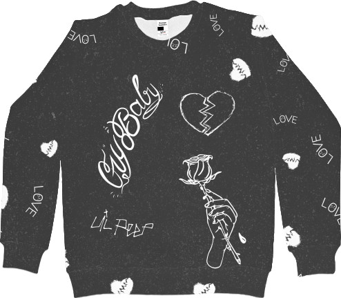 Men's Sweatshirt 3D - LIL PEEP (2) - Mfest