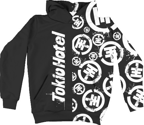 Kids' Hoodie 3D - TOKIO HOTEL (5) - Mfest