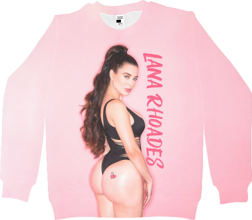 Men's Sweatshirt 3D - Lana Rhoades - Mfest