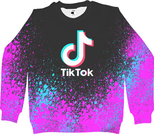 Women's Sweatshirt 3D - TIKTOK [7] - Mfest