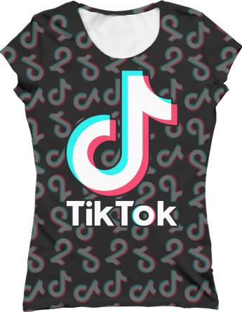 Women's T-Shirt 3D - TIKTOK [3] - Mfest