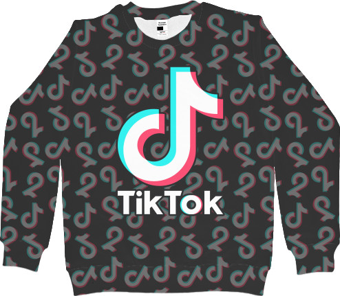 Women's Sweatshirt 3D - TIKTOK [3] - Mfest