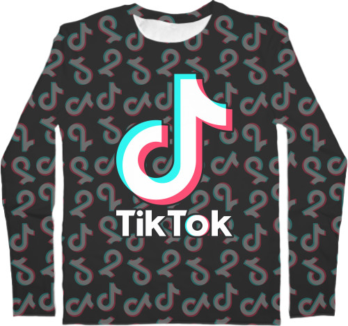 Лонгслив 3D Мужской - TIKTOK [3] - Mfest