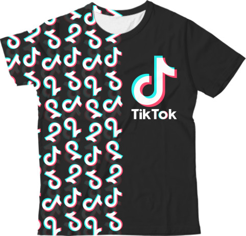 Футболка 3D Детская - TIKTOK [4] - Mfest