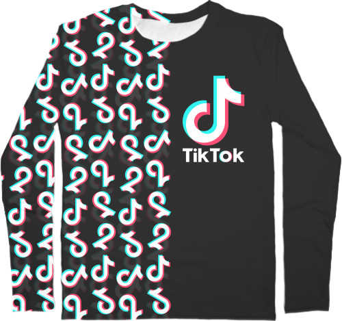 Лонгслив 3D Мужской - TIKTOK [4] - Mfest