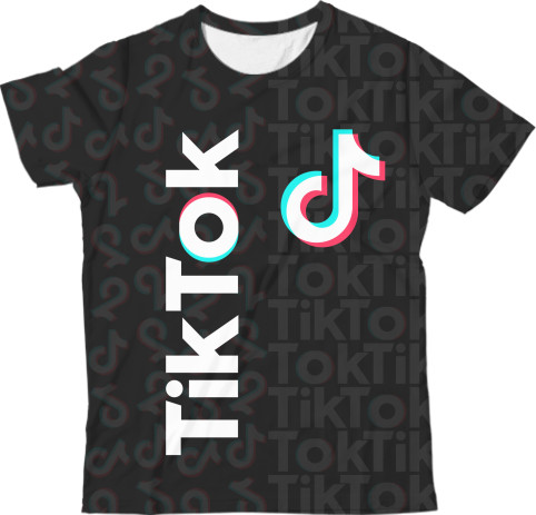 Kids' T-Shirt 3D - TIKTOK [2] - Mfest