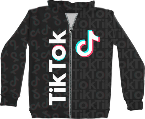 Unisex Zip-through Hoodie 3D - TIKTOK [2] - Mfest