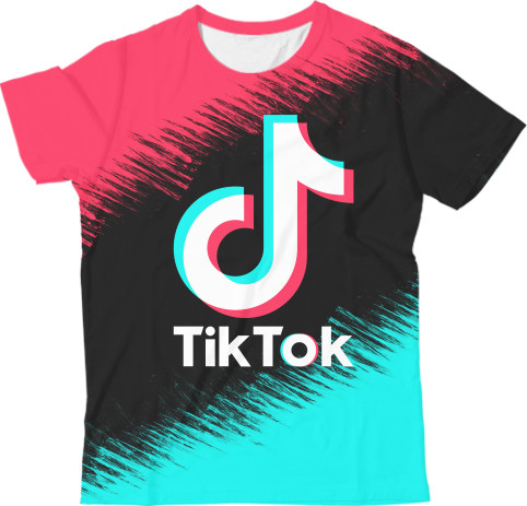 Футболка 3D Дитяча - TIKTOK [5] - Mfest