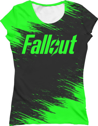 Women's T-Shirt 3D - FALLOUT [8] - Mfest