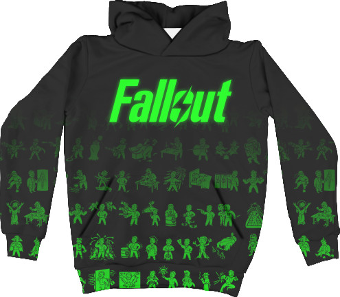 Unisex Hoodie 3D - FALLOUT [5] - Mfest